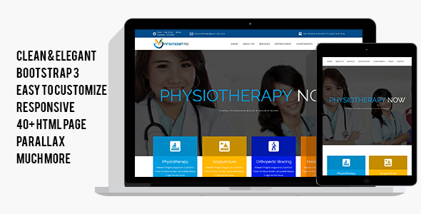 PhysiotherapyPro - Physiotherapy - ThemeForest 19437455