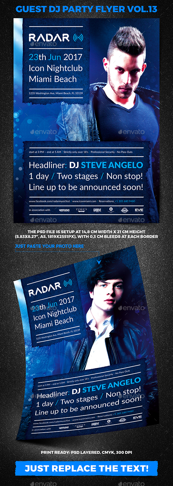 Guest DJ Party Flyer vol.13 - Clubs & Parties Events
