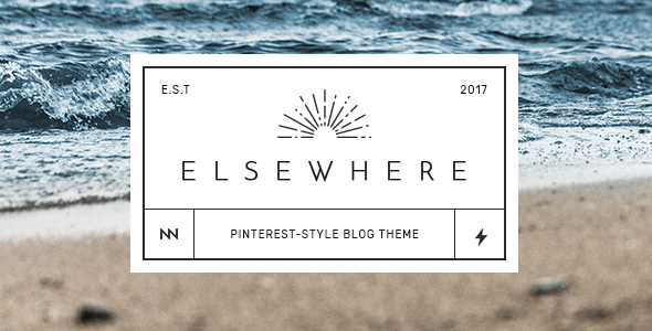 Elsewhere - Stylish & Sharp WordPress Blog Theme - Blog / Magazine WordPress