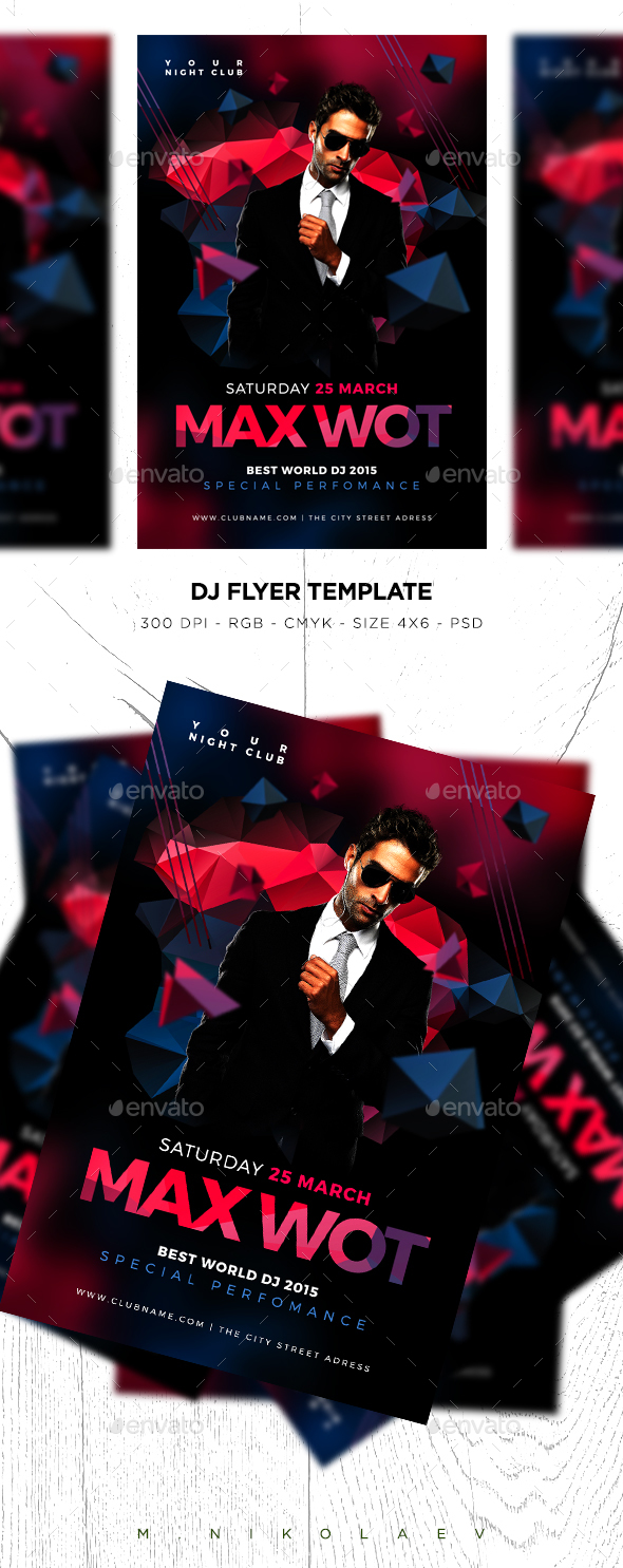 DJ Flyer - Clubs & Parties Events