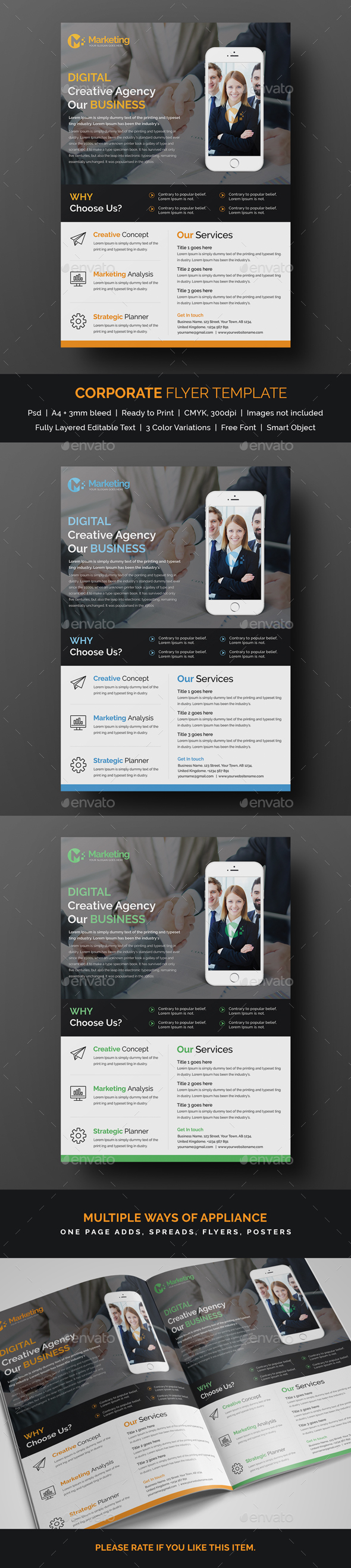 Corporate Flyer - Corporate Flyers
