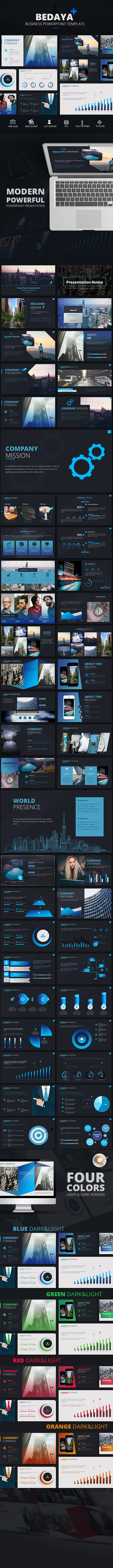 Bedaya Business Google Slides Template - Google Slides Presentation Templates