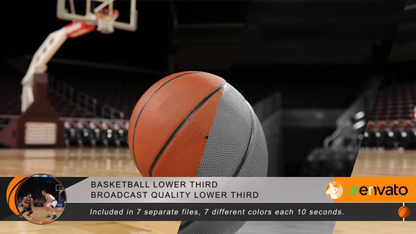 Basketball Lower Third Motion Graphics Videohive