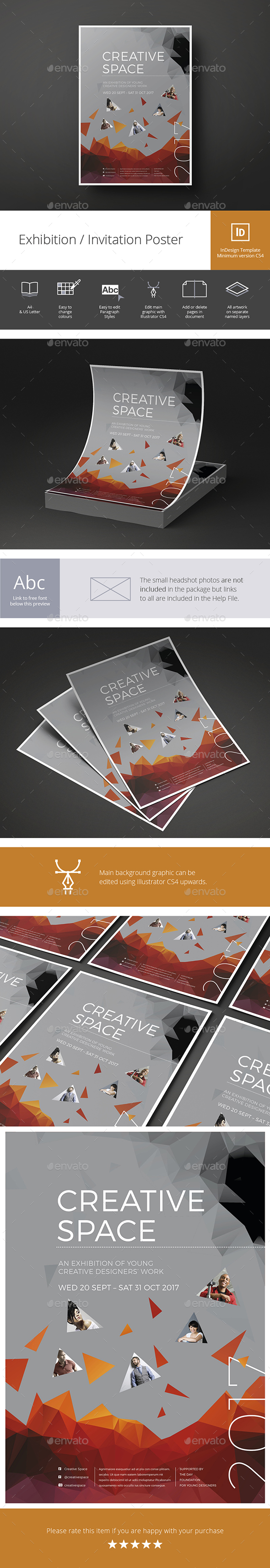 Exhibition / Invitation Poster - Events Flyers