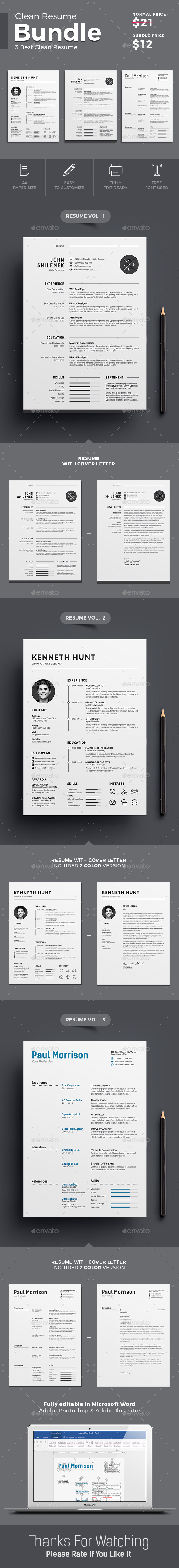 Resume Bundle - Resumes Stationery