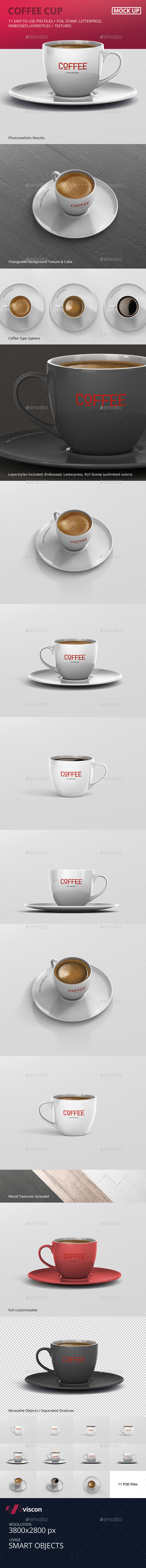 Coffee Cup Mockup - Food and Drink Packaging