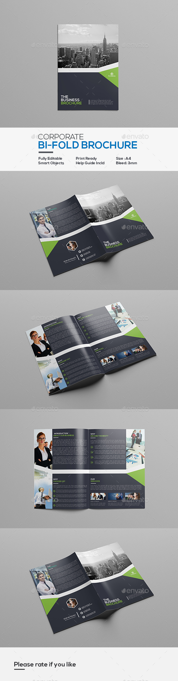 Corporate Bifold Brochure - Corporate Brochures