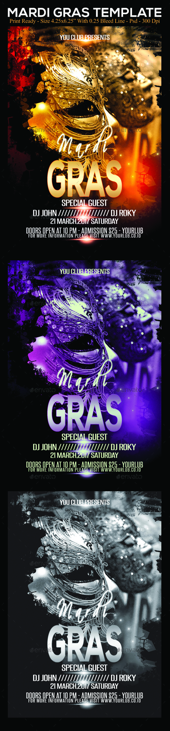 mardi gras clubs