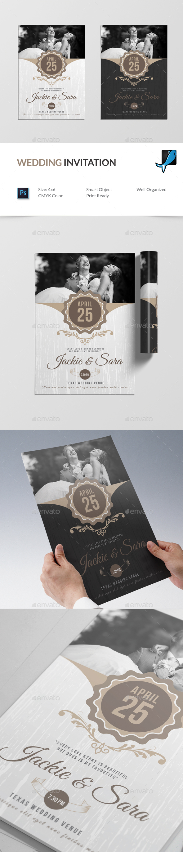 Wedding Invitation - Weddings Cards & Invites