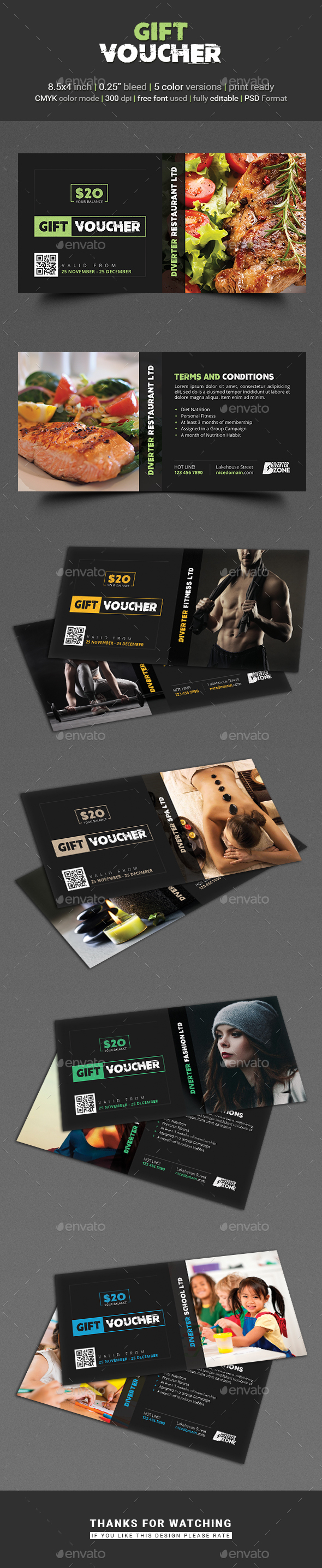 Gift Voucher - Loyalty Cards Cards & Invites