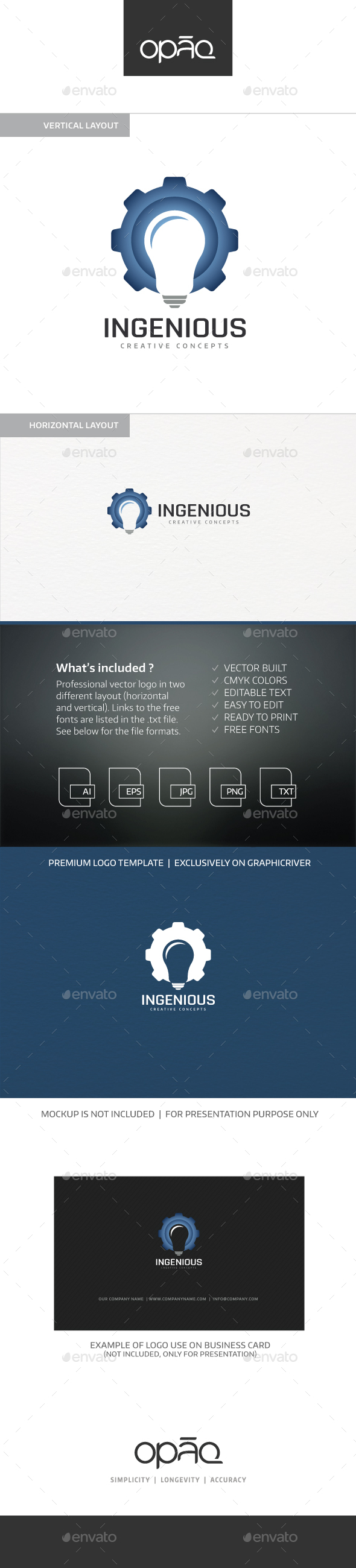 Ingenious Logo - Humans Logo Templates