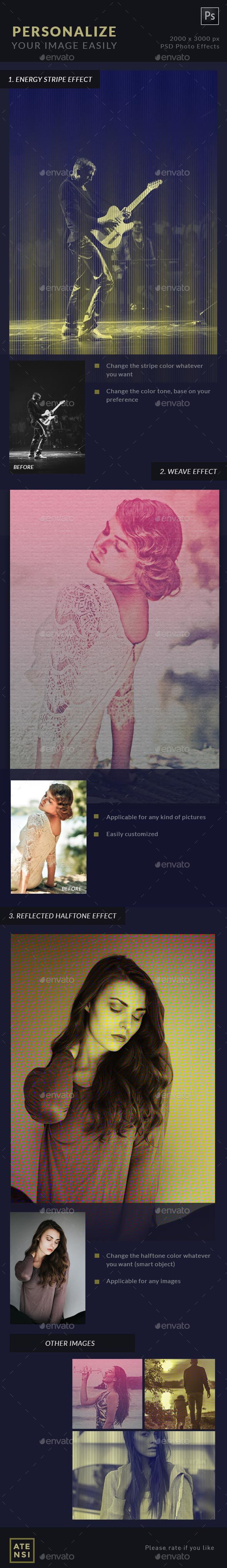 Vivid Photo Effects - Photo Templates Graphics