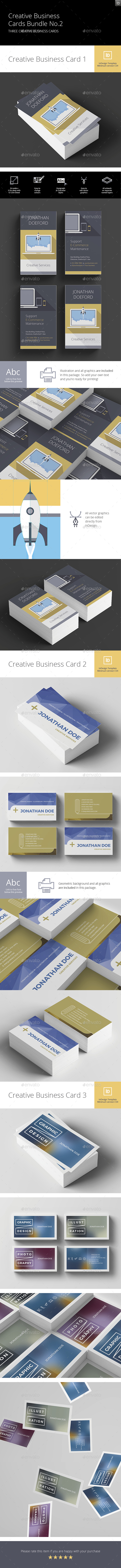 Creative Business Cards Bundle No.2 - Creative Business Cards