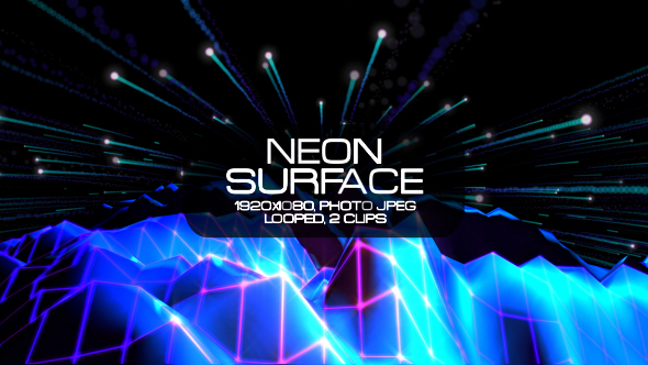 Neon Surface VJ Pack, Motion Graphics | VideoHive