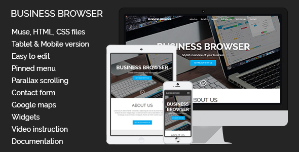 Business Browser - ThemeForest 16442211