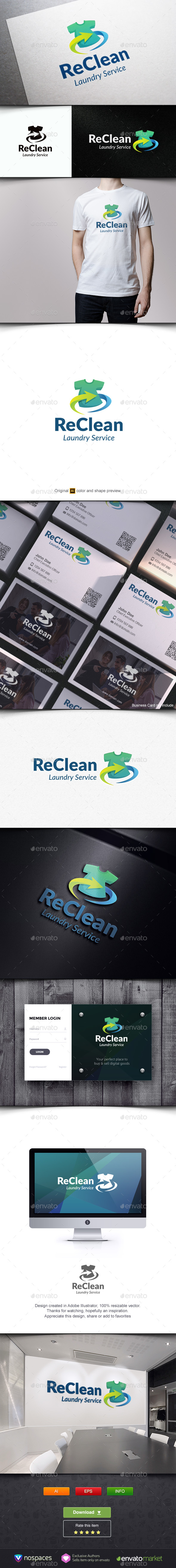 ReClean - Symbols Logo Templates