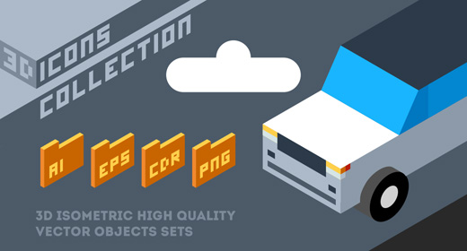 3d Isometric Illustrations