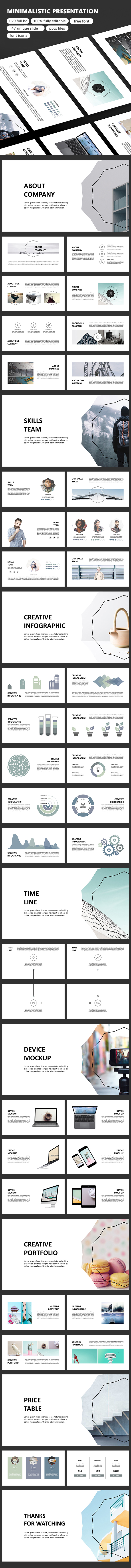 Minimalistic - Google Slide - Google Slides Presentation Templates