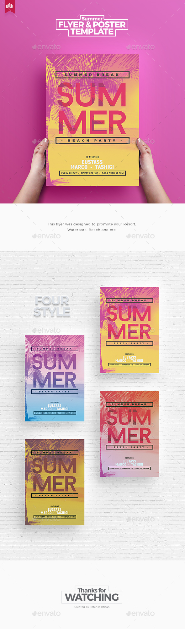 Summer - Flyer Template