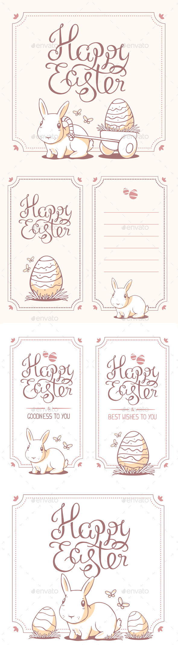 Collection of Happy Easter Greeting Cards - Miscellaneous Seasons/Holidays