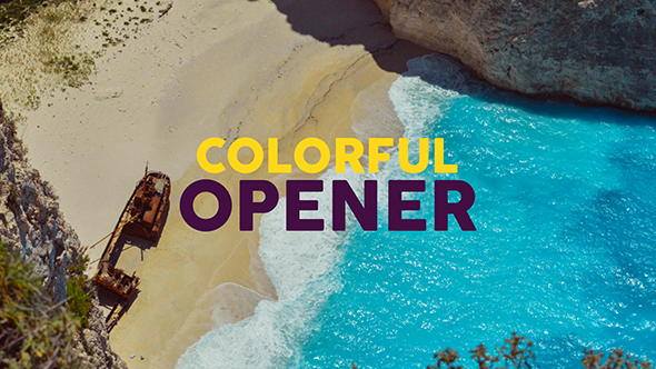 Colorful Opener - VideoHive 19529371