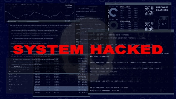 System Hacked Screen 4K (5 in 1)