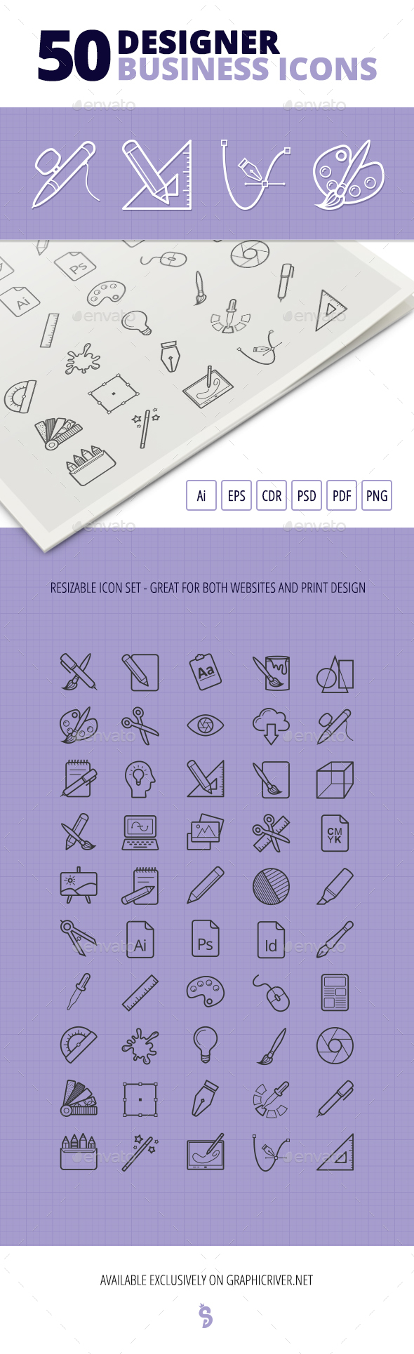 50 Designer Business Icons - Business Icons