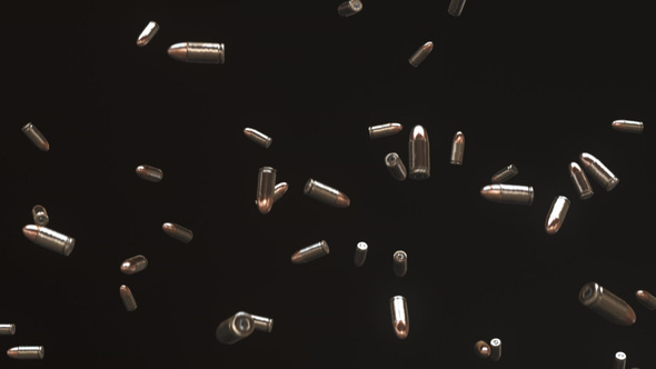Endless Rain of 9mm Cartridges