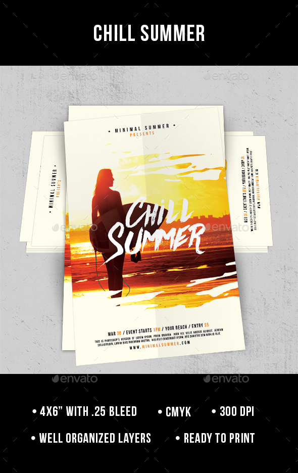 Chill Summer - Flyer - Clubs & Parties Events