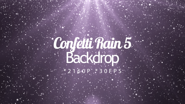 Confetti Rain 5