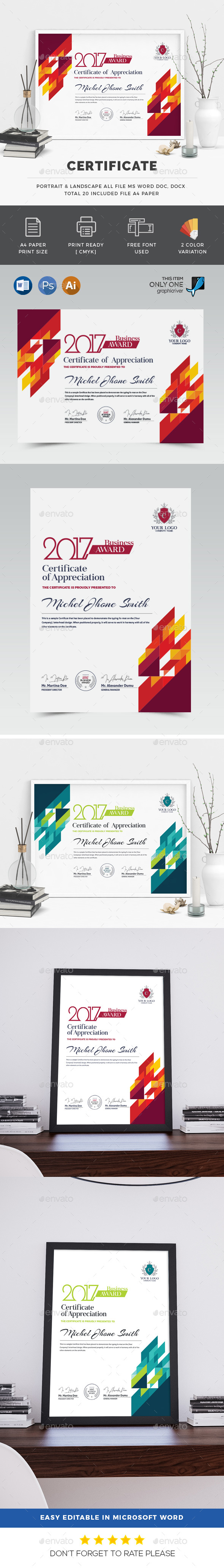 Certificate - Certificates Stationery