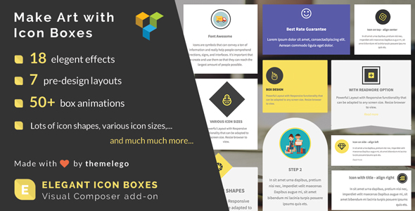 Elegant Icon Box | Visual Composer Add-on - CodeCanyon Item for Sale