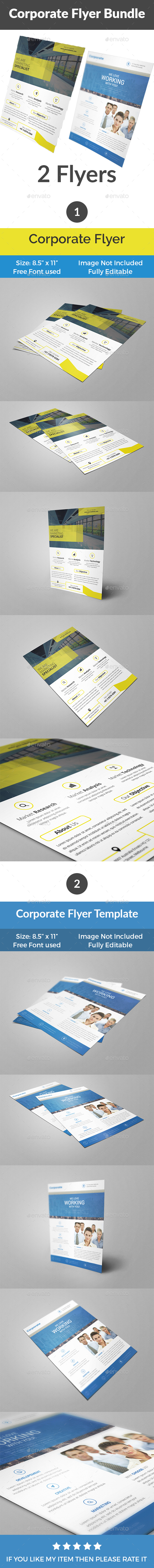 Corporate Flyer Bundle - Corporate Flyers