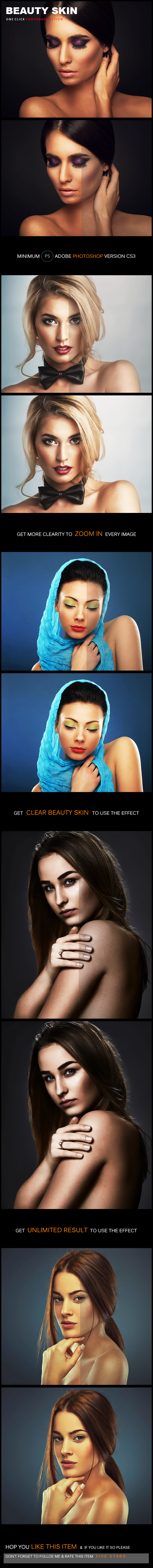 Beauty Skin - Photo Effects Actions