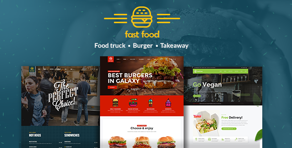 Fast Food - WordPress Fast Food Theme - Food Retail