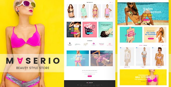 Maserio - Lingerie PrestaShop 1.7 and 1.6 Theme - Fashion PrestaShop