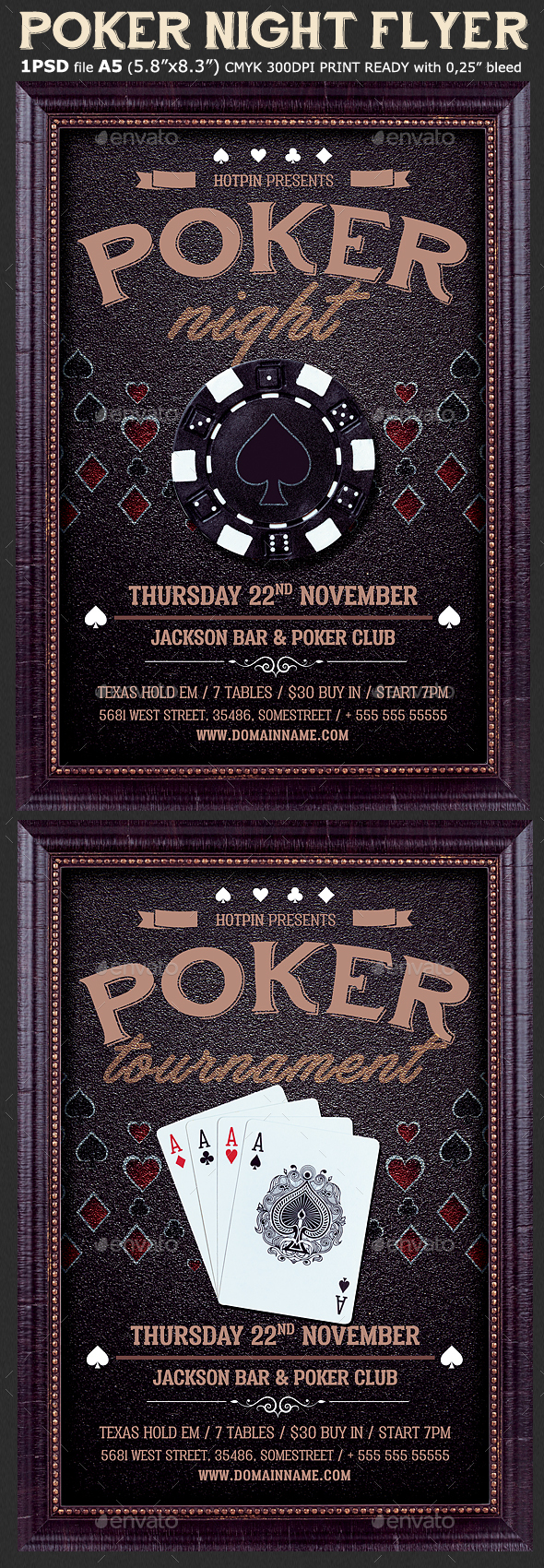 Poker Night Flyer Template - Events Flyers