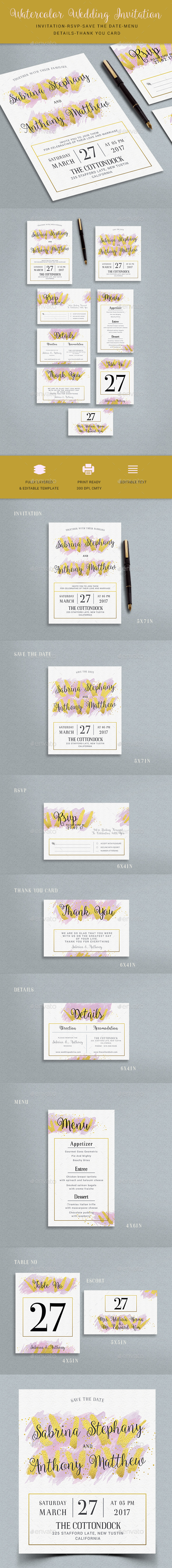 Wedding Invitation - Weddings Cards & Invites