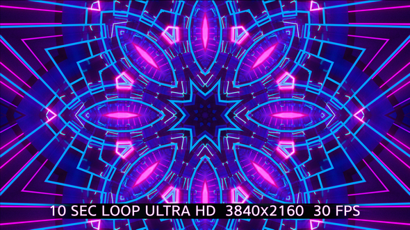 VJ Flickering Kaleidoscope V1