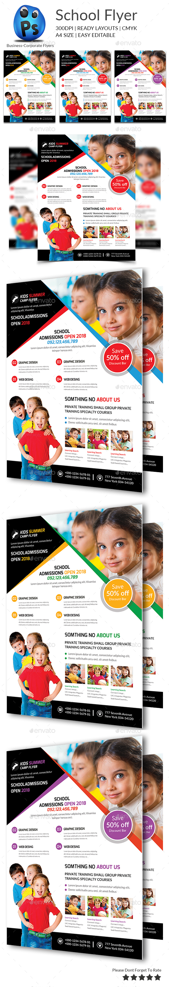 School Flyer - Corporate Flyers