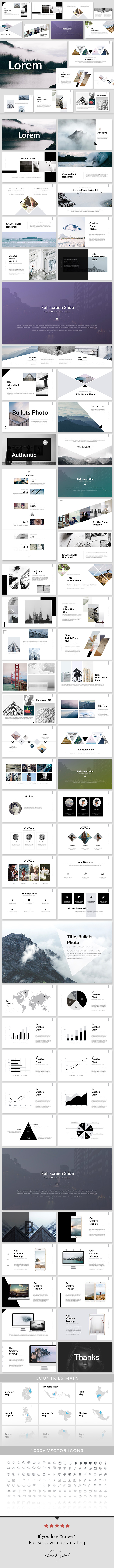 Lorem - Keynote Presentation Template - Creative Keynote Templates