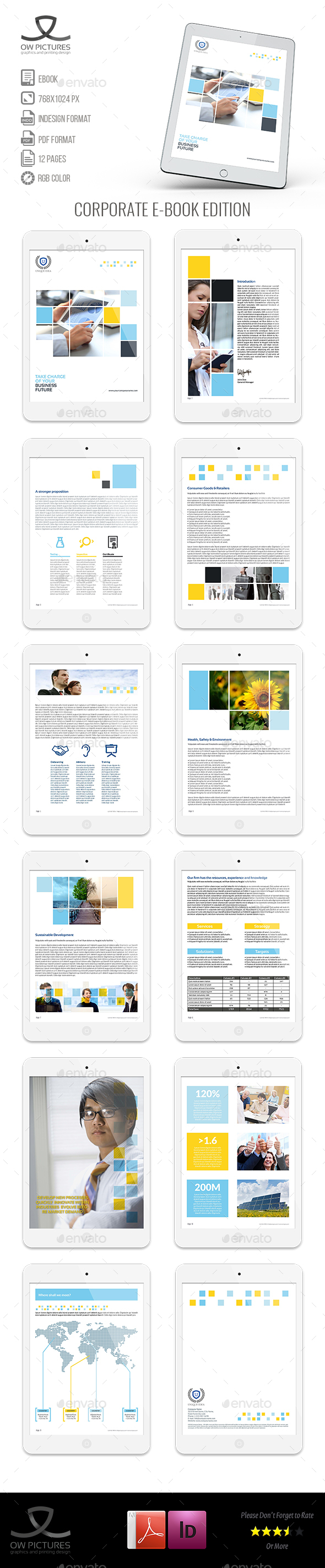 Corporate E-Book Template - Digital Books ePublishing