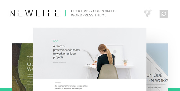 Newlife - Creative & Corporate WordPress Theme - Corporate WordPress