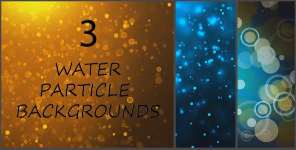 Water Particle Backgrounds