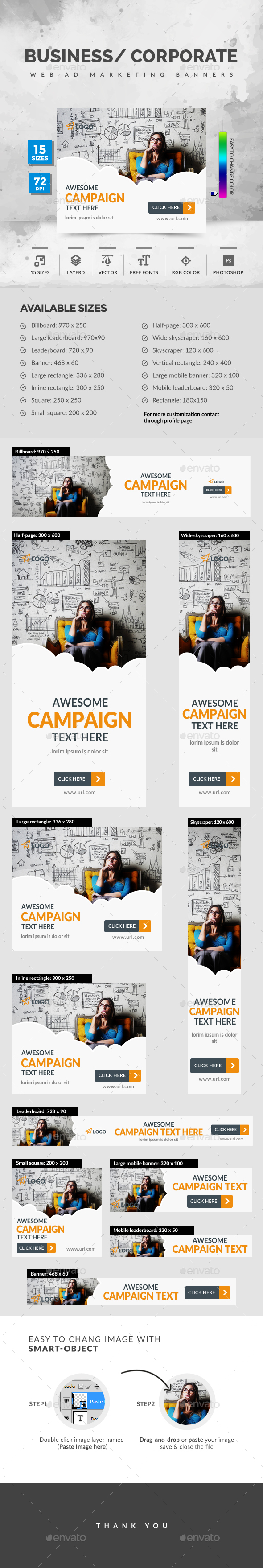 Banners - Banners & Ads Web Elements