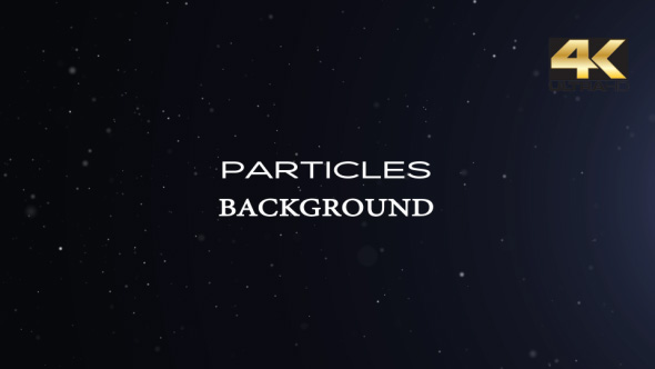 Particles Background 4K