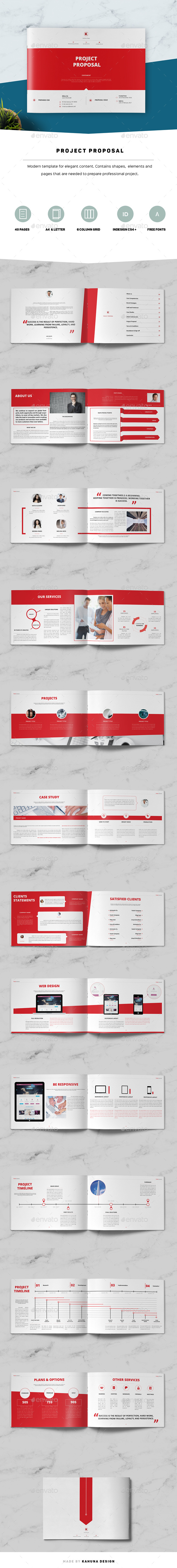 Project Proposal Landscape - Informational Brochures