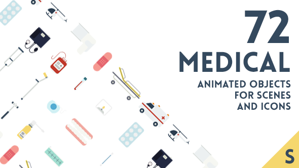72 Animated Medical - VideoHive 19542996