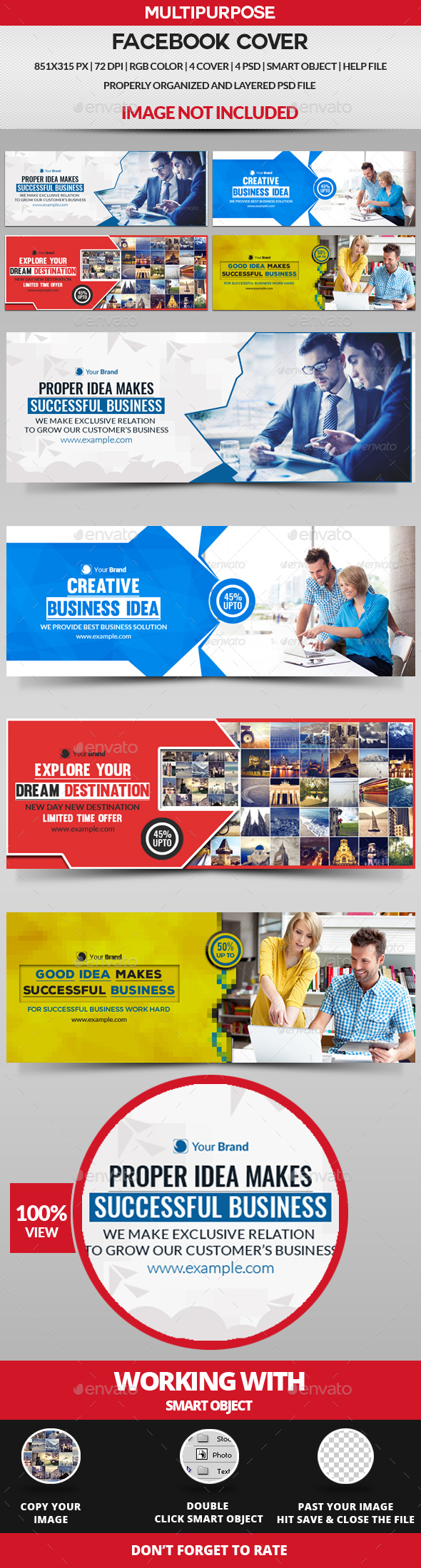 Facebook Cover - 4 Design - Facebook Timeline Covers Social Media
