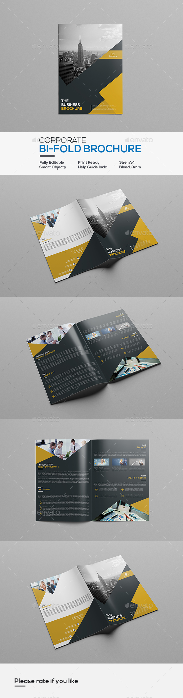 Corporate Bifold Brochure - Corporate Brochures